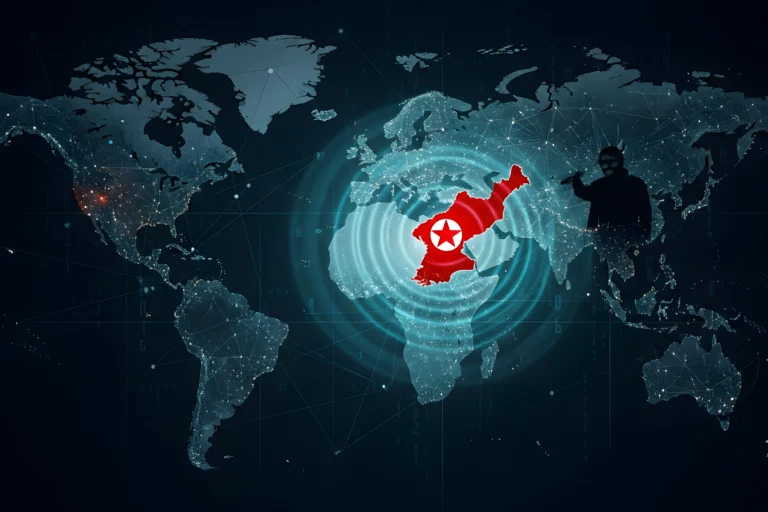 Guerra Cibernética Norte Coreana-imagem IA