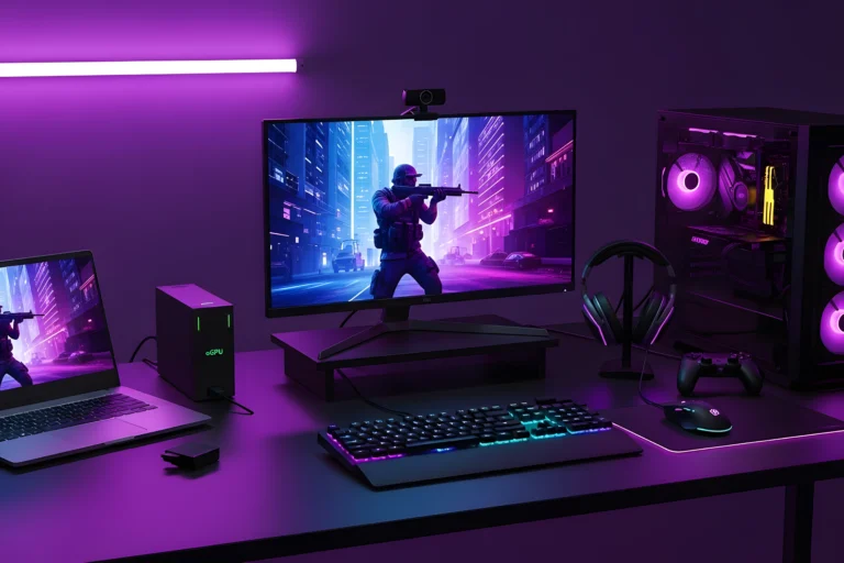 Placa de Vídeo eGPU -imagem IA