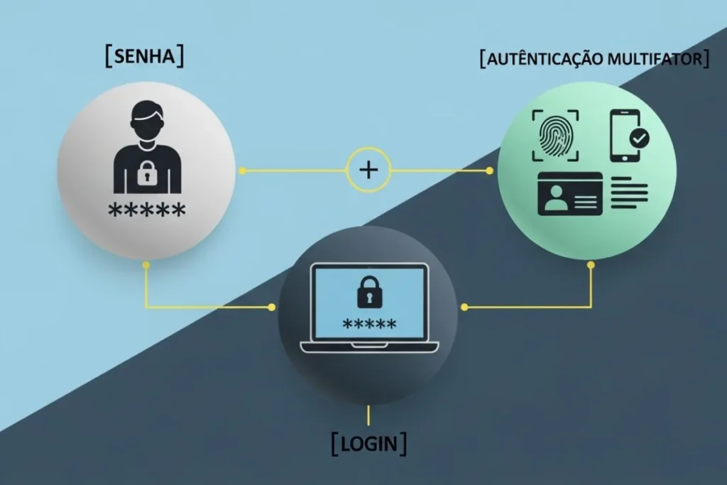 Autenticação Multifator-imagem IA