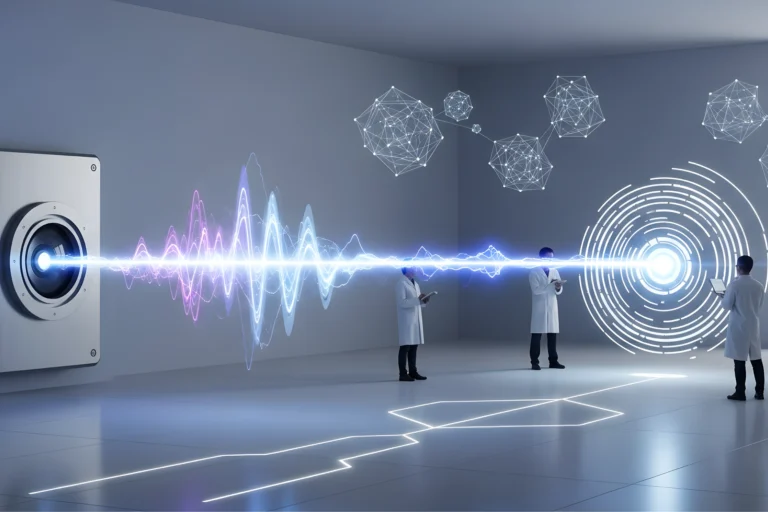 Estudo de Transmissão de ondas-imagem IA