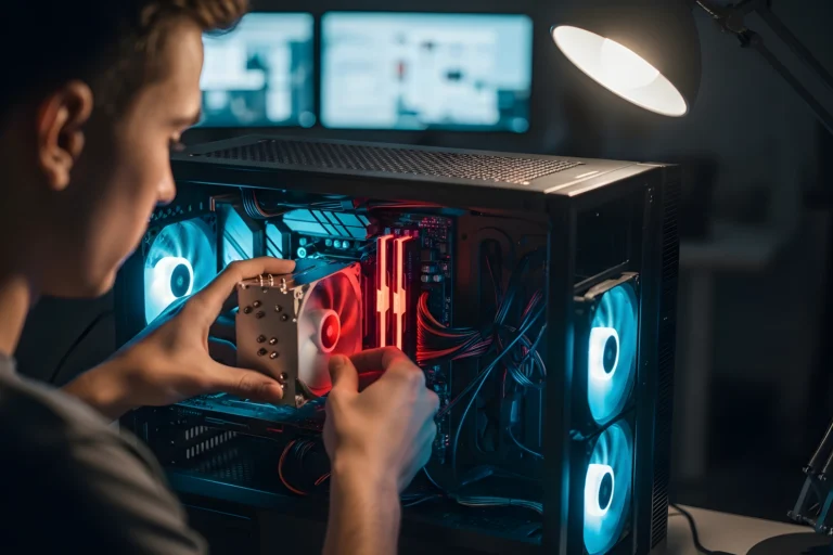 Fazendo a mintagem do pc gamer-imagem IA