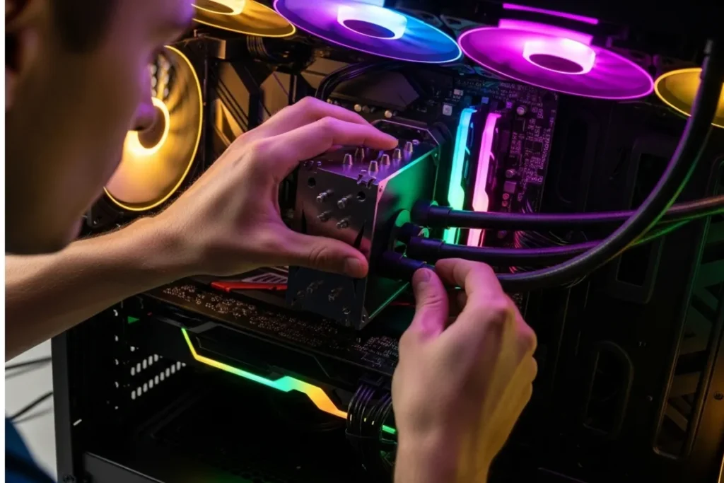 Montando o Pc Gamer-imagem IA