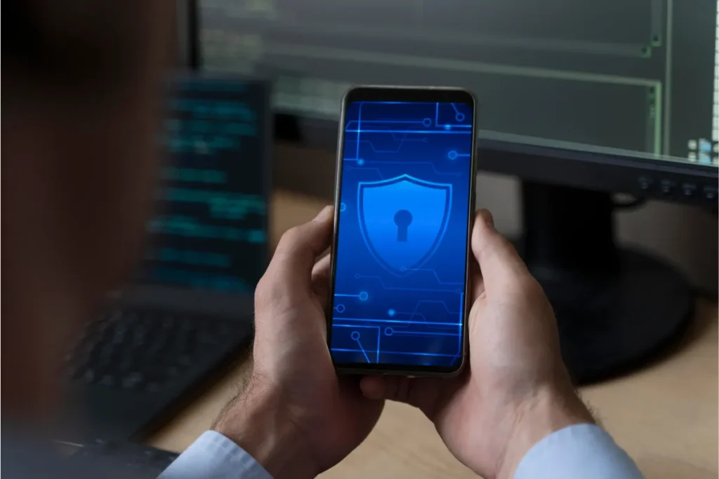 Privacidade Online Móvel-imagem IA