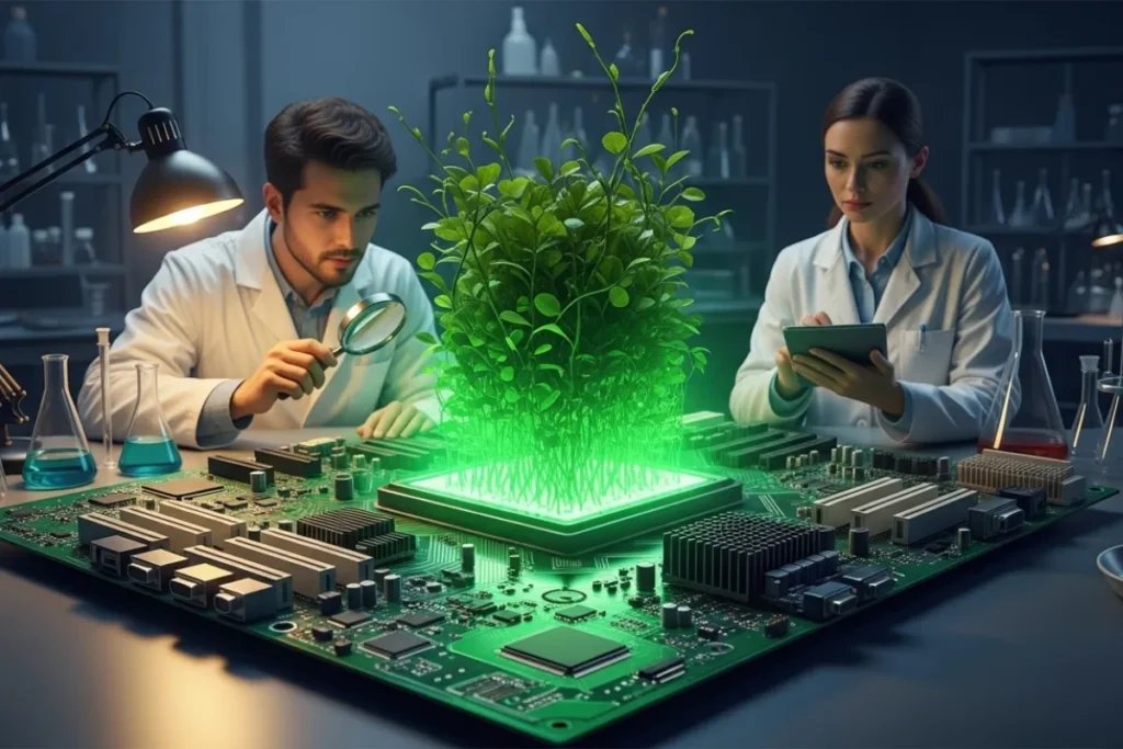 Sustentabilidade na Tecnologia-imagem IA
