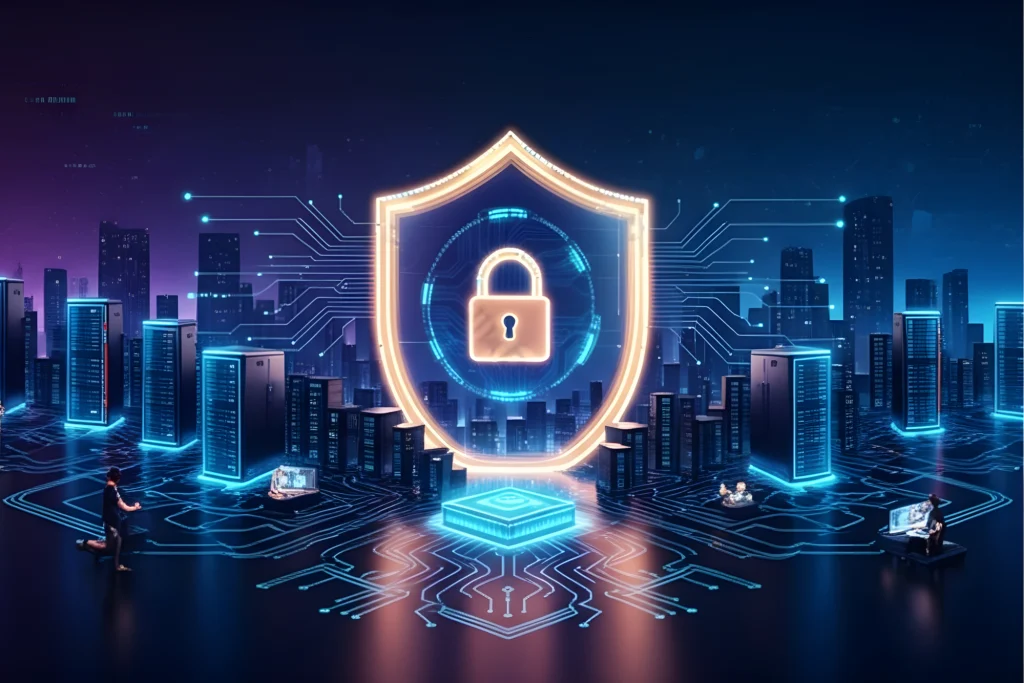 Escudo Digital-imagem IA